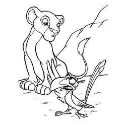 Disegno da colorare: Nala (Personaggi dei Cartoni Animati) #180399 - Pagine da Colorare Stampabili Gratuite