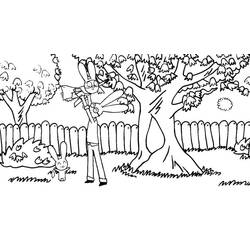 Disegno da colorare: Simon Rabbit (Personaggi dei Cartoni Animati) #192955 - Pagine da Colorare Stampabili Gratuite