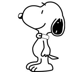 Disegni da colorare: Snoopy - Pagine da Colorare Stampabili Gratuite