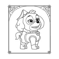 Disegno da colorare: Stella PAW Patrol (Personaggi dei Cartoni Animati) #181706 - Pagine da Colorare Stampabili Gratuite