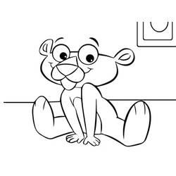 Disegni da colorare: The Pink Panther - Pagine da Colorare Stampabili Gratuite