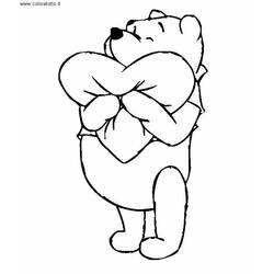 Disegno da colorare: Winnie the Pooh (Personaggi dei Cartoni Animati) #28907 - Pagine da Colorare Stampabili Gratuite