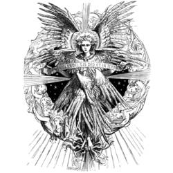 Disegno da colorare: Angelo (Personaggi) #86437 - Pagine da Colorare Stampabili Gratuite