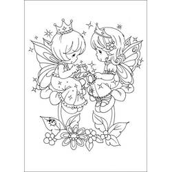 Disegno da colorare: Angelo (Personaggi) #86494 - Pagine da Colorare Stampabili Gratuite