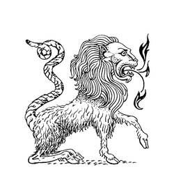 Disegno da colorare: Chimera (Personaggi) #149077 - Pagine da Colorare Stampabili Gratuite