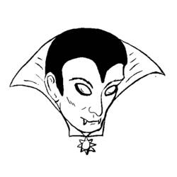 Disegno da colorare: Vampiro (Personaggi) #85890 - Pagine da Colorare Stampabili Gratuite