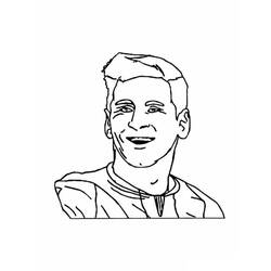 Disegno da colorare: Lionel Messi (Persone famose) #170996 - Pagine da Colorare Stampabili Gratuite