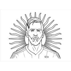 Disegno da colorare: Lionel Messi (Persone famose) #193557 - Pagine da Colorare Stampabili Gratuite