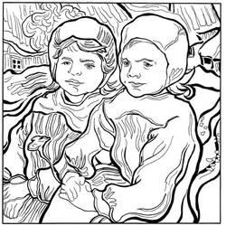 Disegno da colorare: Vincent van Gogh (Persone famose) #219546 - Pagine da Colorare Stampabili Gratuite