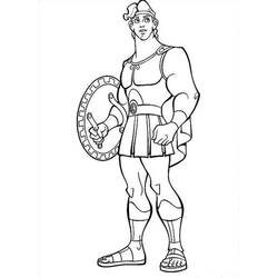 Disegno da colorare: Ercole (Religione e Mitologia) #84158 - Pagine da Colorare Stampabili Gratuite