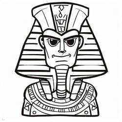 Disegno da colorare: Faraone (Religione e Mitologia) #192970 - Pagine da Colorare Stampabili Gratuite