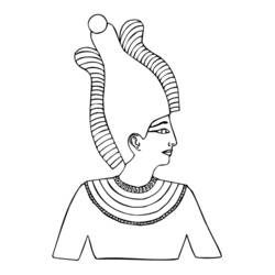 Disegno da colorare: Mitologia Egizia (Religione e Mitologia) #111177 - Pagine da Colorare Stampabili Gratuite