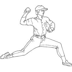 Disegno da colorare: Baseball (Sport) #177126 - Pagine da Colorare Stampabili Gratuite