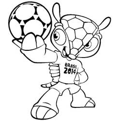 Disegno da colorare: Coppa del Mondo (Sport) #194293 - Pagine da Colorare Stampabili Gratuite