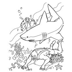 Disegno da colorare: Aquaman (Supereroi e Supercattivi) #84974 - Pagine da Colorare Stampabili Gratuite