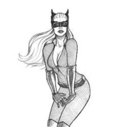 Disegno da colorare: Catwoman (Supereroi e Supercattivi) #78066 - Pagine da Colorare Stampabili Gratuite