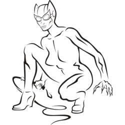 Disegno da colorare: Catwoman (Supereroi e Supercattivi) #78069 - Pagine da Colorare Stampabili Gratuite
