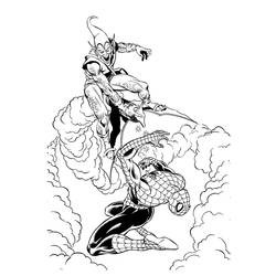 Disegno da colorare: Goblin Verde (Supereroi e Supercattivi) #214051 - Pagine da Colorare Stampabili Gratuite