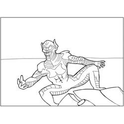 Disegno da colorare: Goblin Verde (Supereroi e Supercattivi) #214063 - Pagine da Colorare Stampabili Gratuite