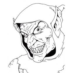 Disegno da colorare: Goblin Verde (Supereroi e Supercattivi) #214068 - Pagine da Colorare Stampabili Gratuite