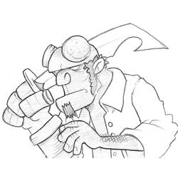 Disegno da colorare: Hellboy (Supereroi e Supercattivi) #78612 - Pagine da Colorare Stampabili Gratuite