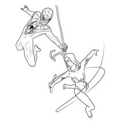 Disegno da colorare: Miles Morales (Supereroi e Supercattivi) #212106 - Pagine da Colorare Stampabili Gratuite