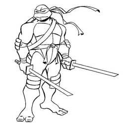 Disegno da colorare: Ninja Turtles (Supereroi e Supercattivi) #75460 - Pagine da Colorare Stampabili Gratuite