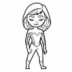 Disegno da colorare: Ragno Fantasma (Supereroi e Supercattivi) #217900 - Pagine da Colorare Stampabili Gratuite