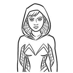 Disegno da colorare: Ragno Fantasma (Supereroi e Supercattivi) #217910 - Pagine da Colorare Stampabili Gratuite