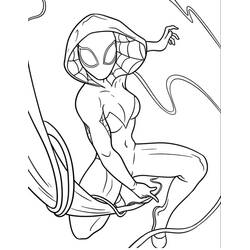 Disegno da colorare: Ragno Fantasma (Supereroi e Supercattivi) #217911 - Pagine da Colorare Stampabili Gratuite