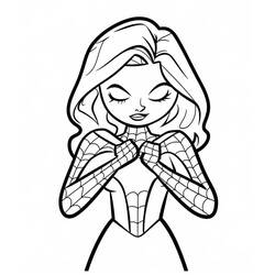 Disegno da colorare: Ragno Fantasma (Supereroi e Supercattivi) #217912 - Pagine da Colorare Stampabili Gratuite