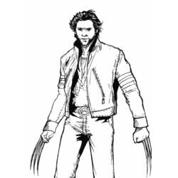 Disegno da colorare: X-Men (Supereroi e Supercattivi) #74344 - Pagine da Colorare Stampabili Gratuite