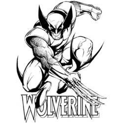 Disegno da colorare: X-Men (Supereroi e Supercattivi) #74365 - Pagine da Colorare Stampabili Gratuite