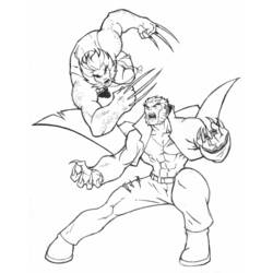 Disegno da colorare: X-Men (Supereroi e Supercattivi) #74389 - Pagine da Colorare Stampabili Gratuite