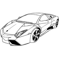 Disegni da colorare: Auto Sportiva / Tuning - Pagine da Colorare Stampabili Gratuite