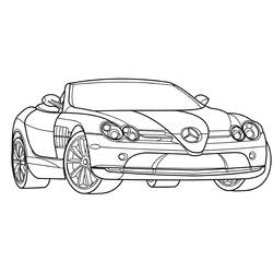 Disegno da colorare: Auto Sportiva / Tuning (Trasporti) #146926 - Pagine da Colorare Stampabili Gratuite