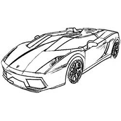 Disegno da colorare: Auto Sportiva / Tuning (Trasporti) #146929 - Pagine da Colorare Stampabili Gratuite