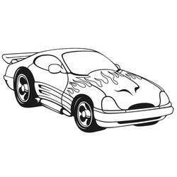 Disegno da colorare: Auto Sportiva / Tuning (Trasporti) #146937 - Pagine da Colorare Stampabili Gratuite