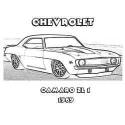 Disegno da colorare: Chevrolet (Trasporti) #204487 - Pagine da Colorare Stampabili Gratuite