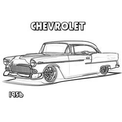 Disegno da colorare: Chevrolet (Trasporti) #204498 - Pagine da Colorare Stampabili Gratuite