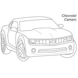 Disegno da colorare: Chevrolet (Trasporti) #204502 - Pagine da Colorare Stampabili Gratuite