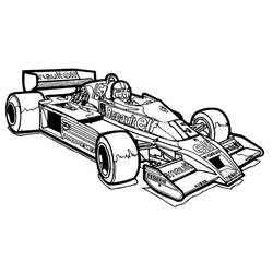 Disegno da colorare: Formula 1 (Trasporti) #197688 - Pagine da Colorare Stampabili Gratuite
