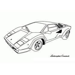 Disegno da colorare: Lamborghini (Trasporti) #174214 - Pagine da Colorare Stampabili Gratuite