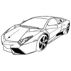 Disegno da colorare: Lamborghini (Trasporti) #174224 - Pagine da Colorare Stampabili Gratuite