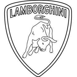 Disegno da colorare: Lamborghini (Trasporti) #217270 - Pagine da Colorare Stampabili Gratuite