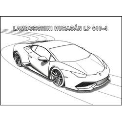 Disegno da colorare: Lamborghini (Trasporti) #217274 - Pagine da Colorare Stampabili Gratuite