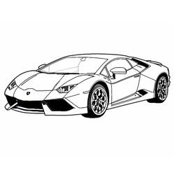 Disegno da colorare: Lamborghini (Trasporti) #217278 - Pagine da Colorare Stampabili Gratuite