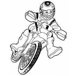 Disegno da colorare: Motocross (Trasporti) #136519 - Pagine da Colorare Stampabili Gratuite