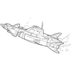Disegno da colorare: Sottomarino (Trasporti) #137709 - Pagine da Colorare Stampabili Gratuite
