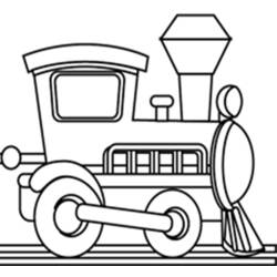 Disegno da colorare: Treno / Locomotiva (Trasporti) #135071 - Pagine da Colorare Stampabili Gratuite